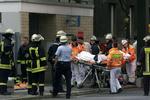 BOMBEATTENTAT. I juli 2000 sårede en bombe 10 personer i Düsseldorf. Det er blot en af forbrydelserne, som Nationalsocialistisk Undergrund formodes at stå bag. 