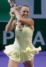 zzz. Det var op og ud onsdag morgen for den danske tennisstjerne. 