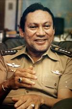 Forbryder. Den 77-årige Manuel Noriega har tilbragt de seneste to årtier i udenlandske fængsler. Her er han fotograferet i sine yngre dage. 