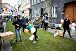 kedeligt. En gang imellem er der plads til udskejelser i Aarhus som her under forberedelserne til en gadefest i den centrale Mejlgade, men Aarhus er generelt ved at udsulte sig selv kulturelt, mener en af byens restauratører. Børnefamilier i midtbyen har fået højere prioritet end musiklivet. 