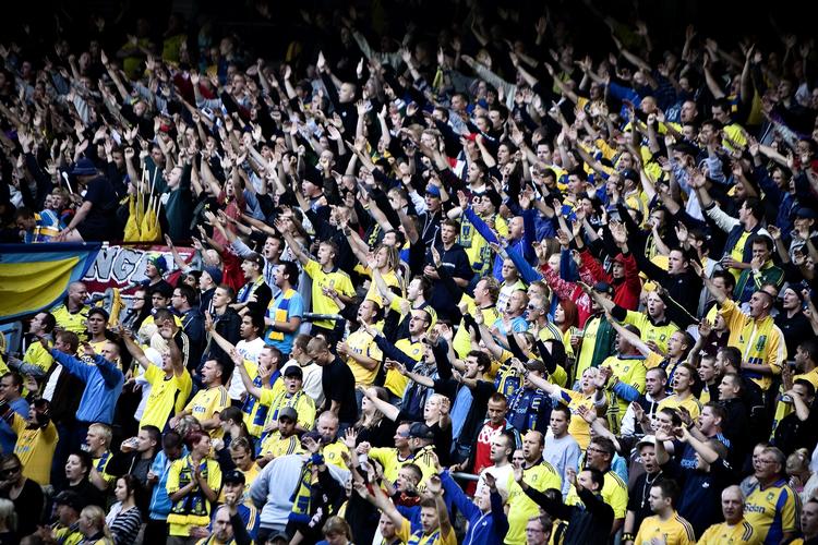 Trofaste. I gennemsnit kommer der 12.500 tilskuere til hver hjemmekamp Brøndby spiller i Superligaen. 