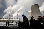 A Chinese coal-fired power station. Archive. 