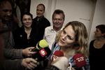 Fokus. Enhedslisten med Johanne Schmidt-Nielsen i spidsen kom for alvor i centrum  weekenden, da partiet for første gang vedtog at stemme ja til finansloven. 