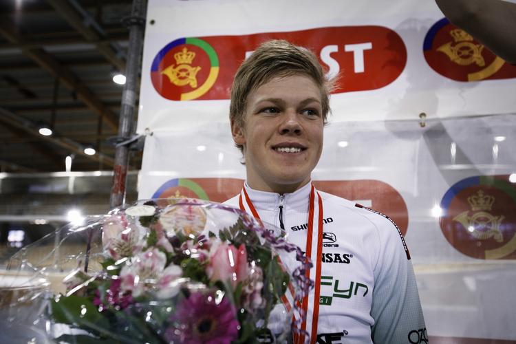 guld. Lasse Norman Hansen er et af dansk cykelsports største talenter. Arkivfoto. 