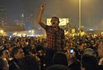 STANDHAFTIGE. Demonstranterne på Tahrirpladsen i Kairo fortsætter protesterne på syvende døgn. 