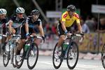 Gul. Simon Gerrans fra Team Sky vandt 2011-udgaven af den danske rundtur. 