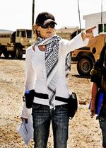 Instruktør. Kathryn Bigelow under indspilningen af 'The Hurt Locker', som blev hendes seriøse gennembrud som filmmager. Og hun fortsætter med den internationale terror i sin kommende Osama Bin Laden-film. 