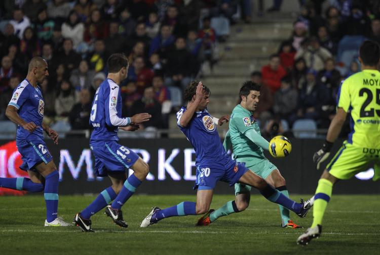 Nederlag. Barcelona kæmpede hårdt for det udlignende mål i kampens sidste minutter. 