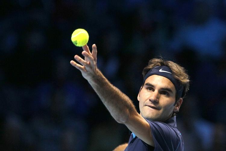 Sejren var Roger Federers tredje i træk. 
