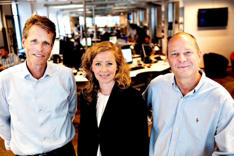 Mere levende. Bo Lidegaard, Anne Mette Svane og Lars Grarup byder fra på torsdag velkommen til det nye Politiken-design. 