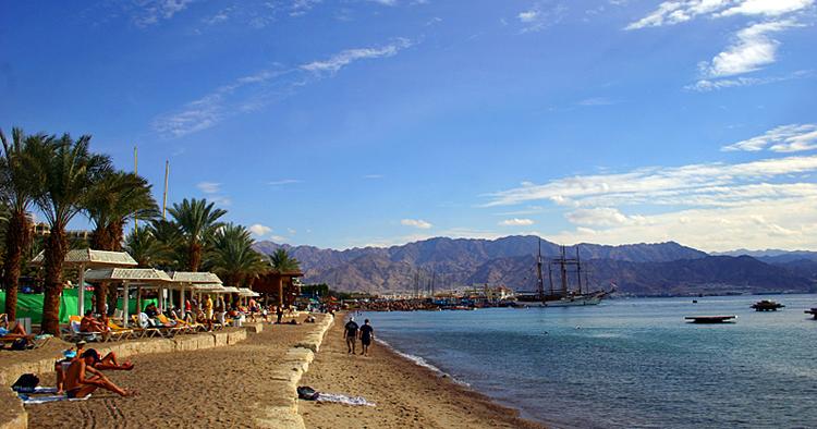 SHALOM. Eilat i Israel er et af de steder, der lokker med sol og varme i december og januar. 