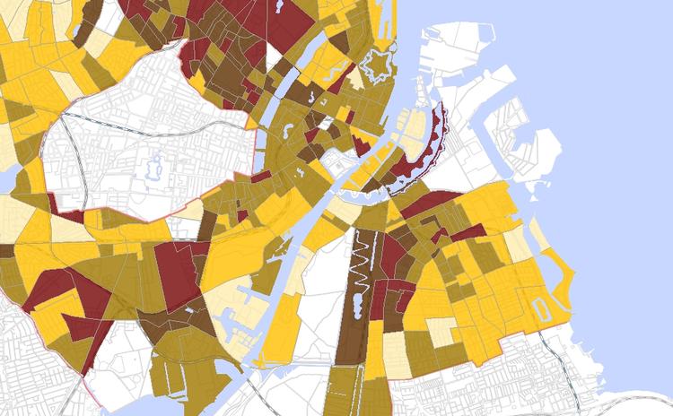 overblik. På Københavns Kommunes 'Københavnerkort' kan du blandt andet er indkomstfordelingen i 396 områder af byen. 