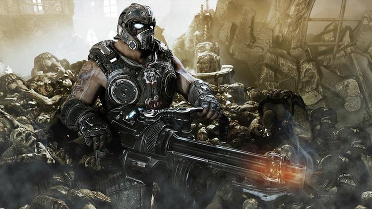 Tandhjulene er lidt rustne i ' Space Marine', mens de til gengæld er ret velsmurte i 'Gears of War 3' (billedet). 