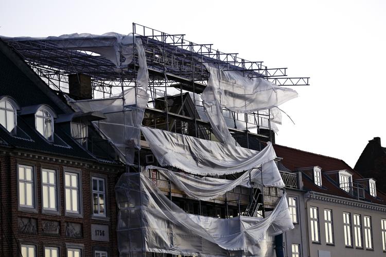 SMÅSKADER. Skaderne efter stormen er primært mindre skader, i modsætning til sommerens skybrud. 