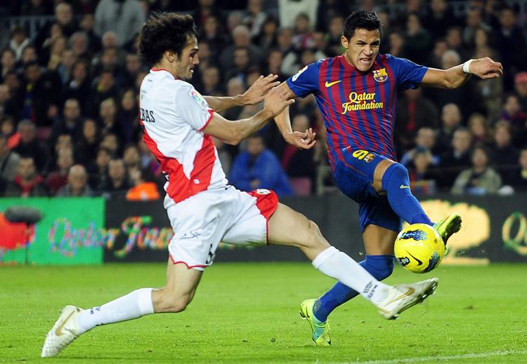 Sanchez. Den lille dribler fra Chile kom til Barcelona fra italienske Udinese tidligere i år. 