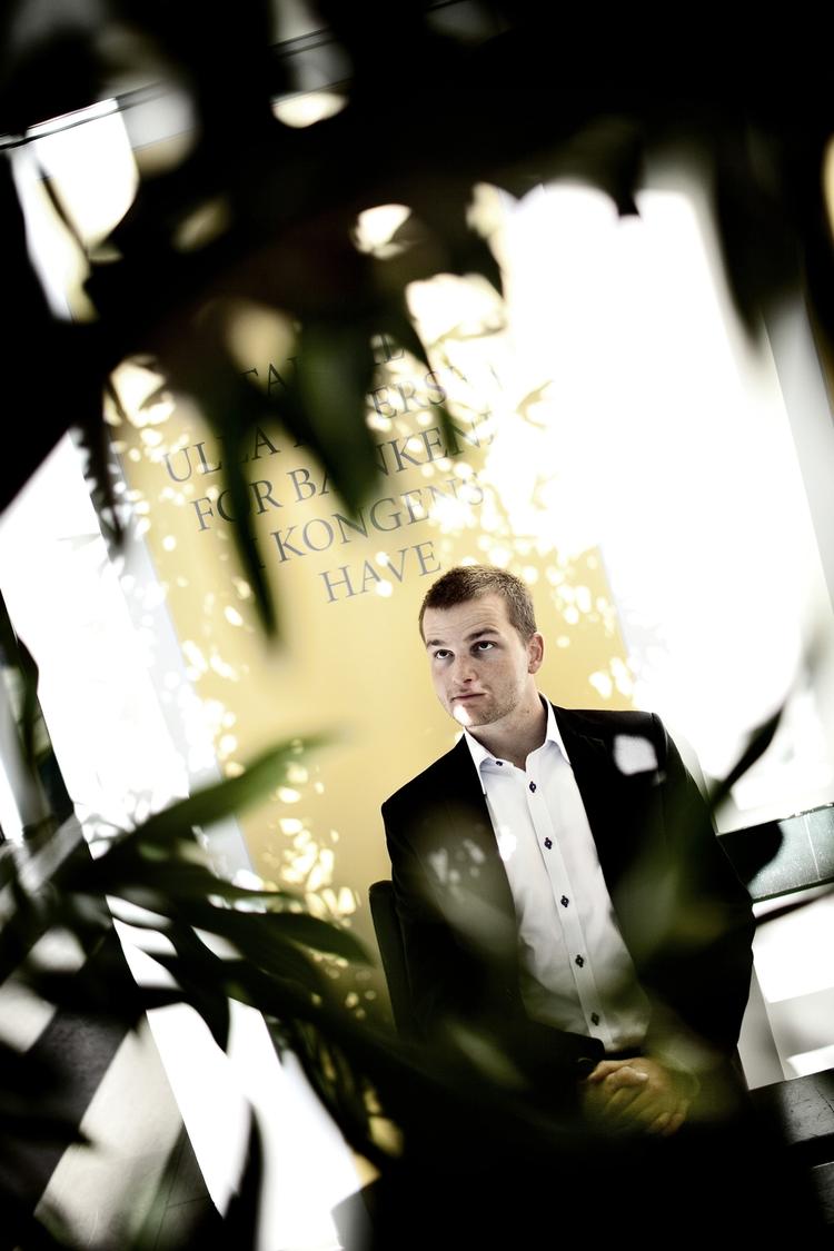 Tilfredshed. Thor Möger Pedersen kan ikke få øje på noget ledelsestomrum i SF. 