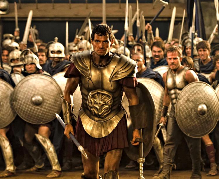 Bloddryppende. 'Immortals' lever kun på enkelte visuelle pletskud blandt mange forfejlede forsøg. 