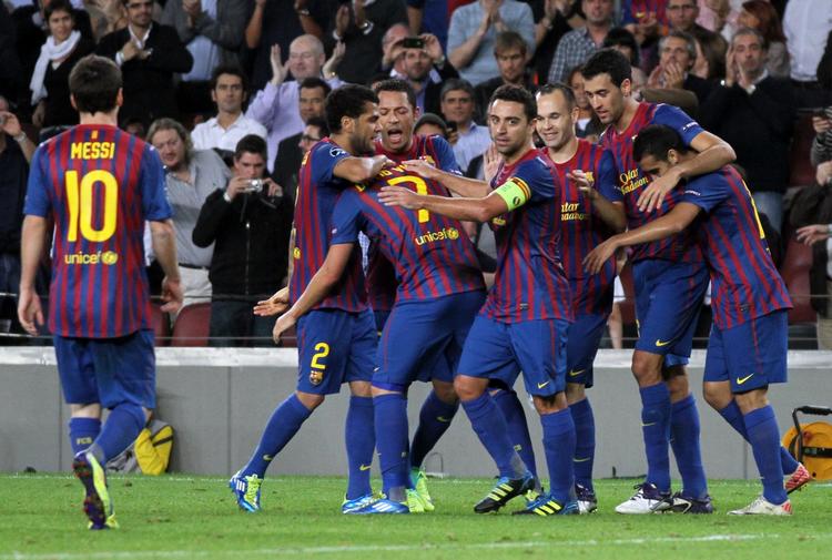 Storspillere. FC Barcelona kan gøre rent bord ved Fifas store show i januar 2012. 