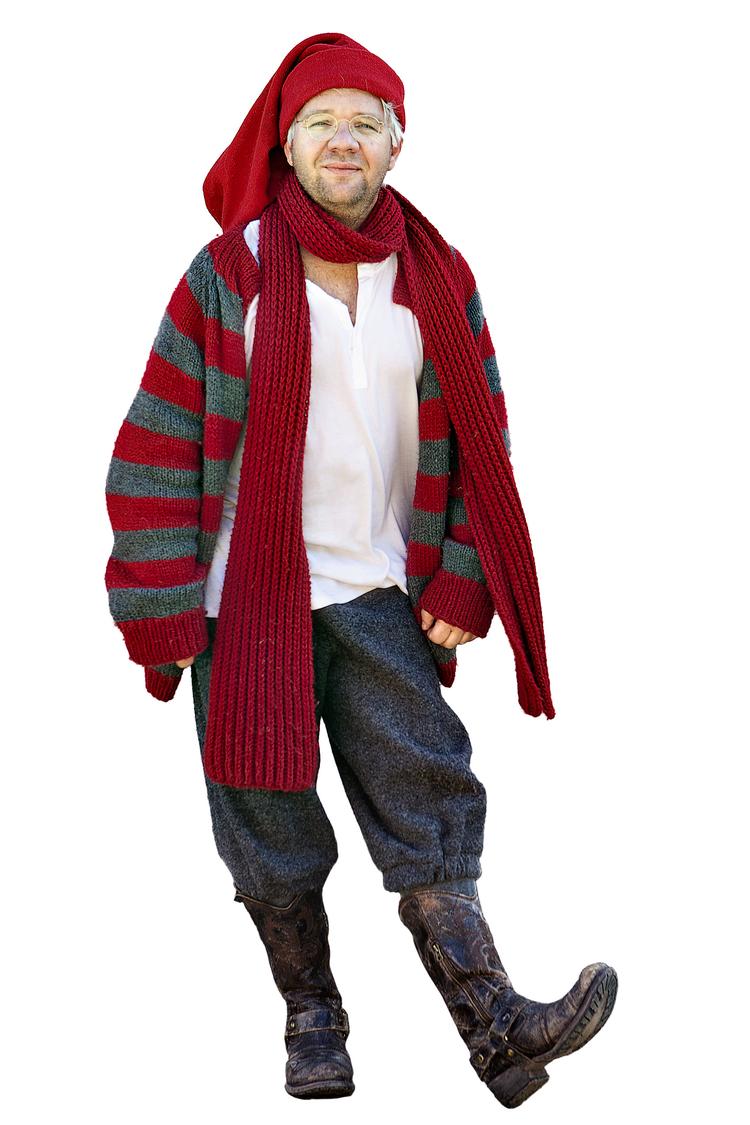 Julefar. TV 2's familiekalender hviler på Lars Hjortshøjs skuldre. 