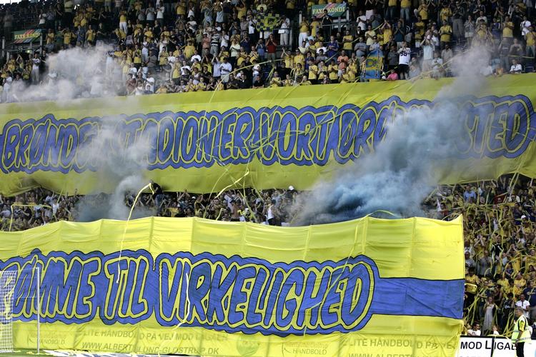 SKUFFEDE. Fansene på Brøndby Stadion føler sig ikke værdsat af Brøndby I.F.'s ledelse. 