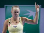 TRÆNING. Caroline Wozniacki har mange ting at forbedre, mener hendes nye træner. 