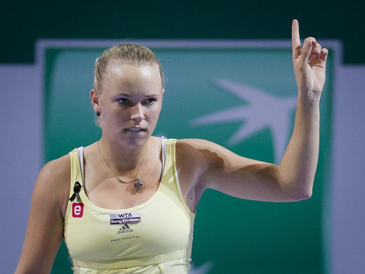 TRÆNING. Caroline Wozniacki har mange ting at forbedre, mener hendes nye træner. 