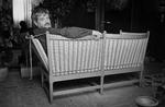 Autentisk. Den danske møbelarkitekt Børge Mogensen døde i 1972, men hans enke bevarede huset og  interiøret, som det oprindeligt var tænkt. 