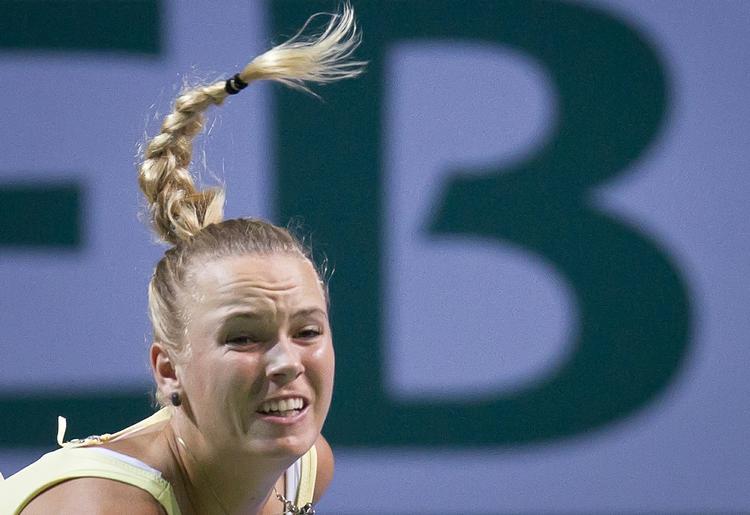 stresstærskel. Caroline Wozniackis nye træner er kendt for at blive meget hurtigt stresset på sine spilleres vegne. 