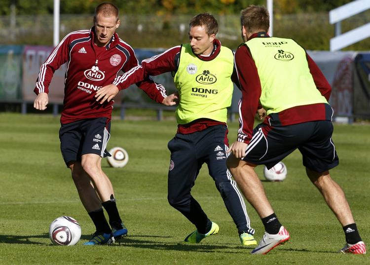 timing. Formen hos Niki Zimling, Chr. Eriksen og Nicklas Bendtner bliver afgørende for Danmarks succes ved EM. 