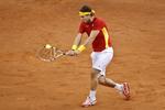 cup-vinder. Rafael Nadal var rystet, men fandt storspillet frem i Davis Cup-finalen mod Argentina. 