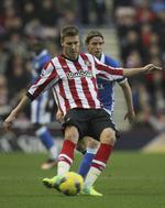 bundkamp. Nicklas Bendtner spillede en fornuftig kamp for Sunderland og var med i oplægget til Sunderlands føringsmål. Men Wolverhampton var for stærke for Sunderland. 