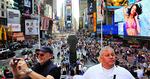 FLUEPAPIR. Hvert år strømmer næsten 40 millioner turister til Times Square i New York. 