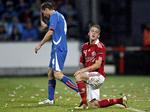 2'er. Nicki Bille (t.h.) mener, at han burde være lige i hælene på Nicklas Bendtner i landsholdshierarkiet. 