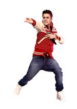 Glimmer. Trods al julestadsen lykkes det Justin Bieber  at bevare troværdigheden som vokalist. 