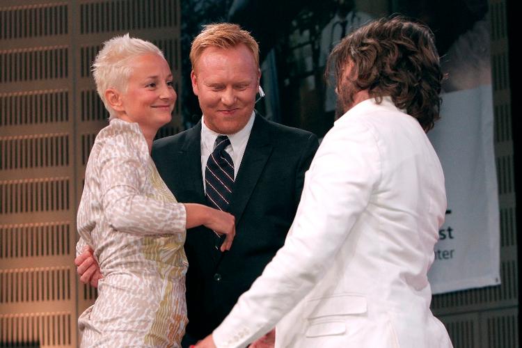 Populær. Ane Cortzen modtog tidligere i år (af Anders Breinholt og Anders Lund Madsen)  prisen som årets værtstalent, da TV-Prisen 2011 blev uddelt. 