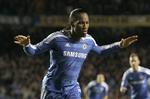 TOPFORM. Med to mål og et oplæg var Didier Drogba den helt store spiller i Chelseas opgør mod Valencia. 