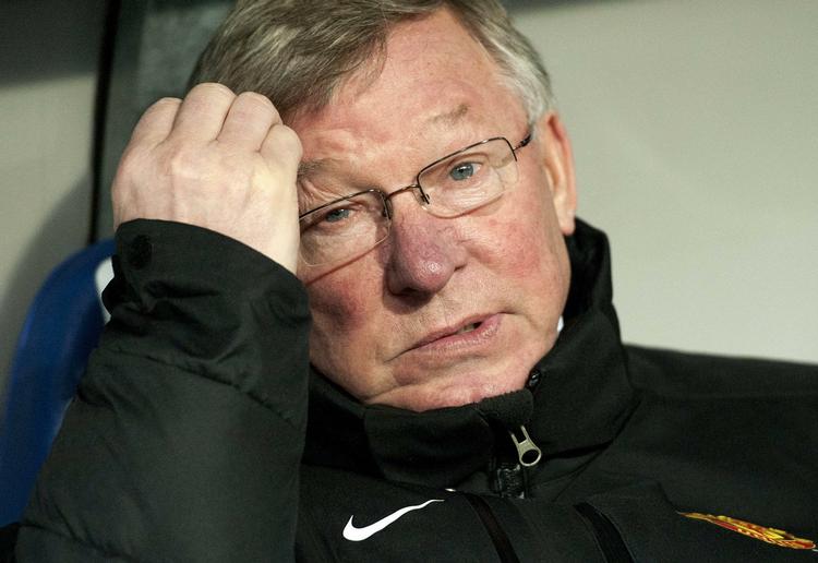 Exit. Manchester United-manager må indstille sig på at skulle spille i Europa League i foråret 2012. 