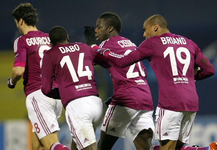 Videre. Lyonspillerne er klar til 1/8-finalerne i Champions League. 