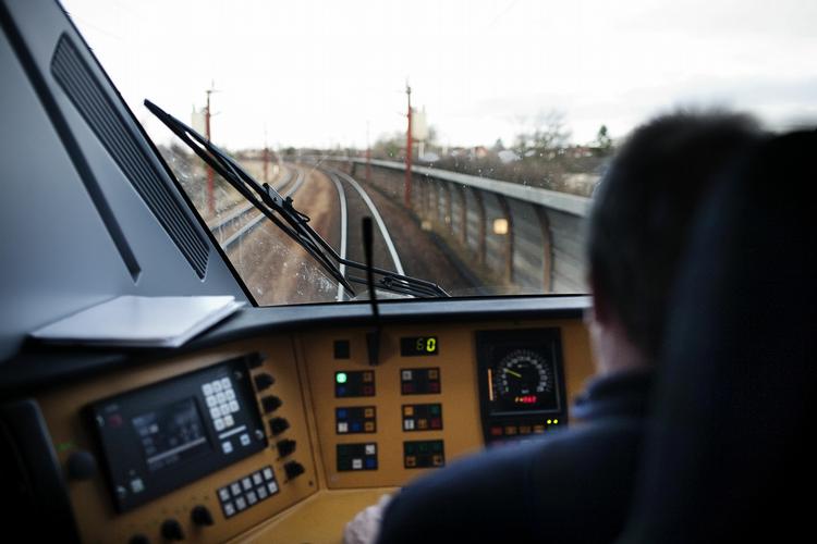 Testkørsel. Havarikommissionen har afprøvet det løbske tog på skinneanlæg ved Sønderjylland. 