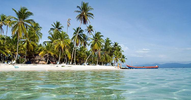 Paradis? Kun 49 ud af de 378 San Blás-øer, der hører til Panama er beboede. 