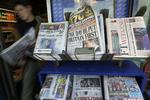 Britain Newspapers Cameron