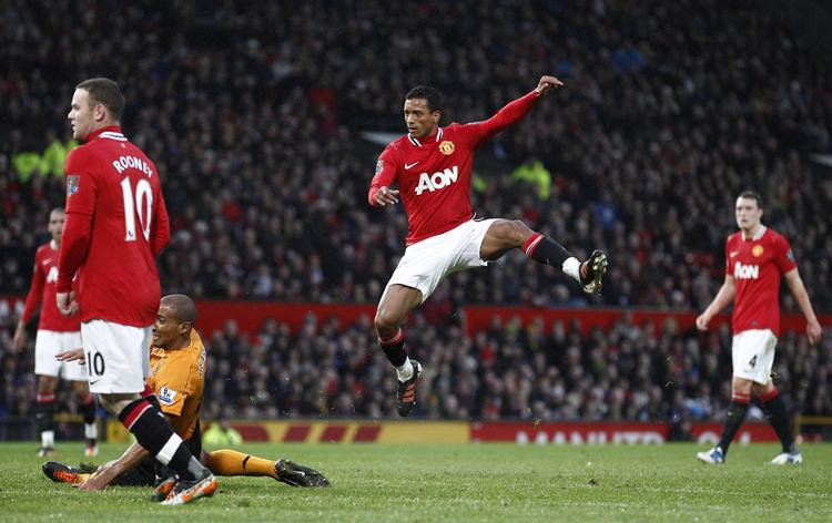 Dobbelt. Både Nani og Wayne Rooney scorede to gange for Manchester United. 