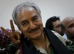 Mål. General Khalifa Hifter, Libyens hærchef, er blevet forsøgt myrdet to gange i løbet af lørdag. 