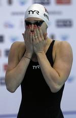 Guldmaskine. Jeanette Ottesen har vist sig som en glubsk medaljesluger ved dette EM. 