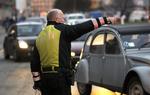 trafik. I morges måtte politiet dirigere trafikken ved Nørreport Station for at løsne op for den tætte trafik. 