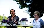 Udskældt. Marianne Jelved (t.h.) er skydeskvive for flere SF'eres vrede. 