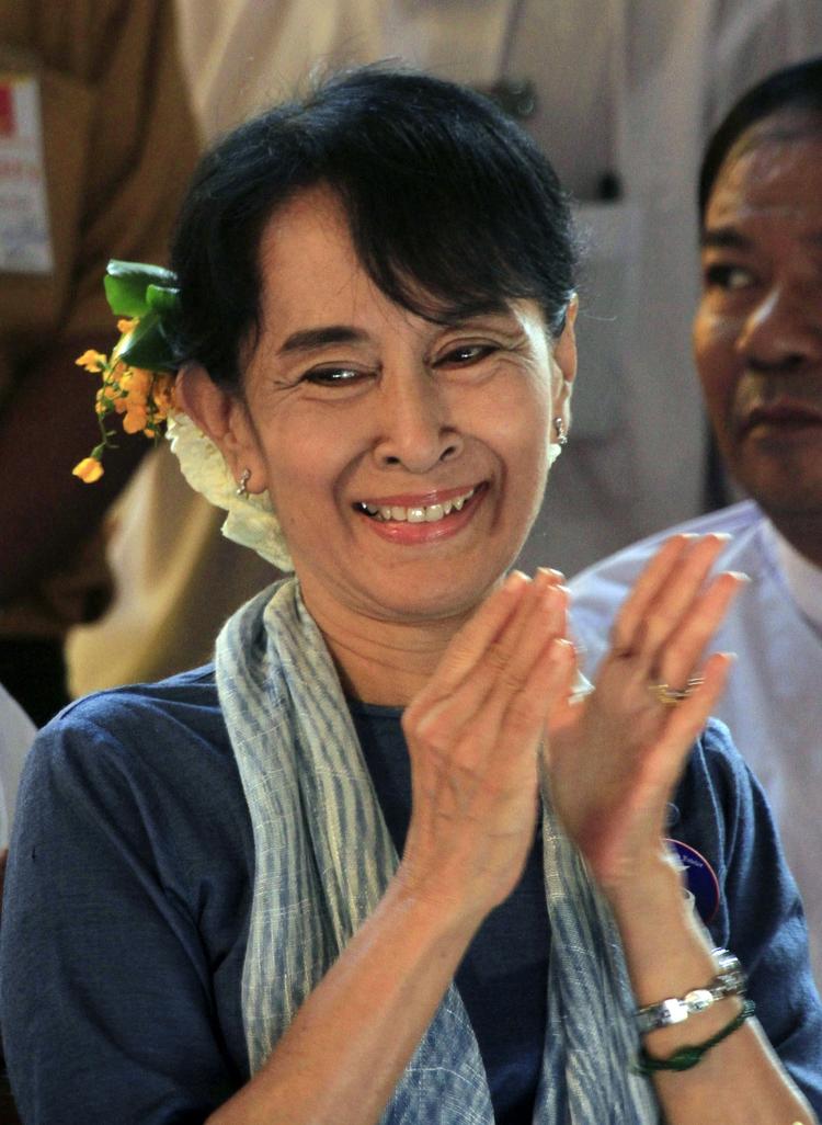 Straffet. Aung San Suu Kyi blev løsladt af det myanmarske regime sidste år efter at have siddet 15 af de seneste 21 år i husarrest. 