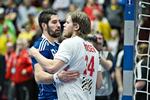Stjernemøde. Nikola Karabatic og Frankrig var bedst i VM-finalen for 11 måneder siden mod Danmark og Mikkel Hansen. 