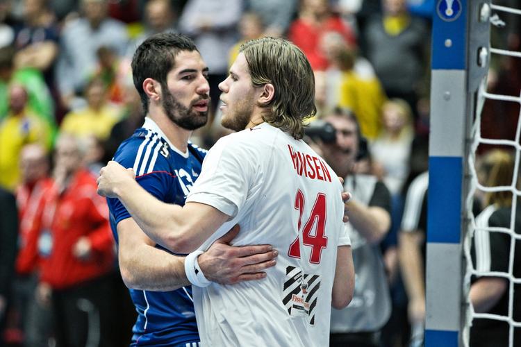 Stjernemøde. Nikola Karabatic og Frankrig var bedst i VM-finalen for 11 måneder siden mod Danmark og Mikkel Hansen. 