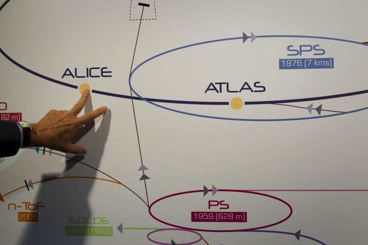 Skabelsen. I Geneve har forskere fundet svage tegn på den eftertragtede Higgs boson-partikel, der antages at have været afgørende for universets skabelse. 